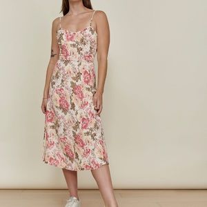 Never worn Reformation Floral Cassandra dress